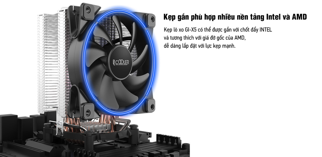 Danh Gia Tan Nhiet Khi PC Cooler GIX5
