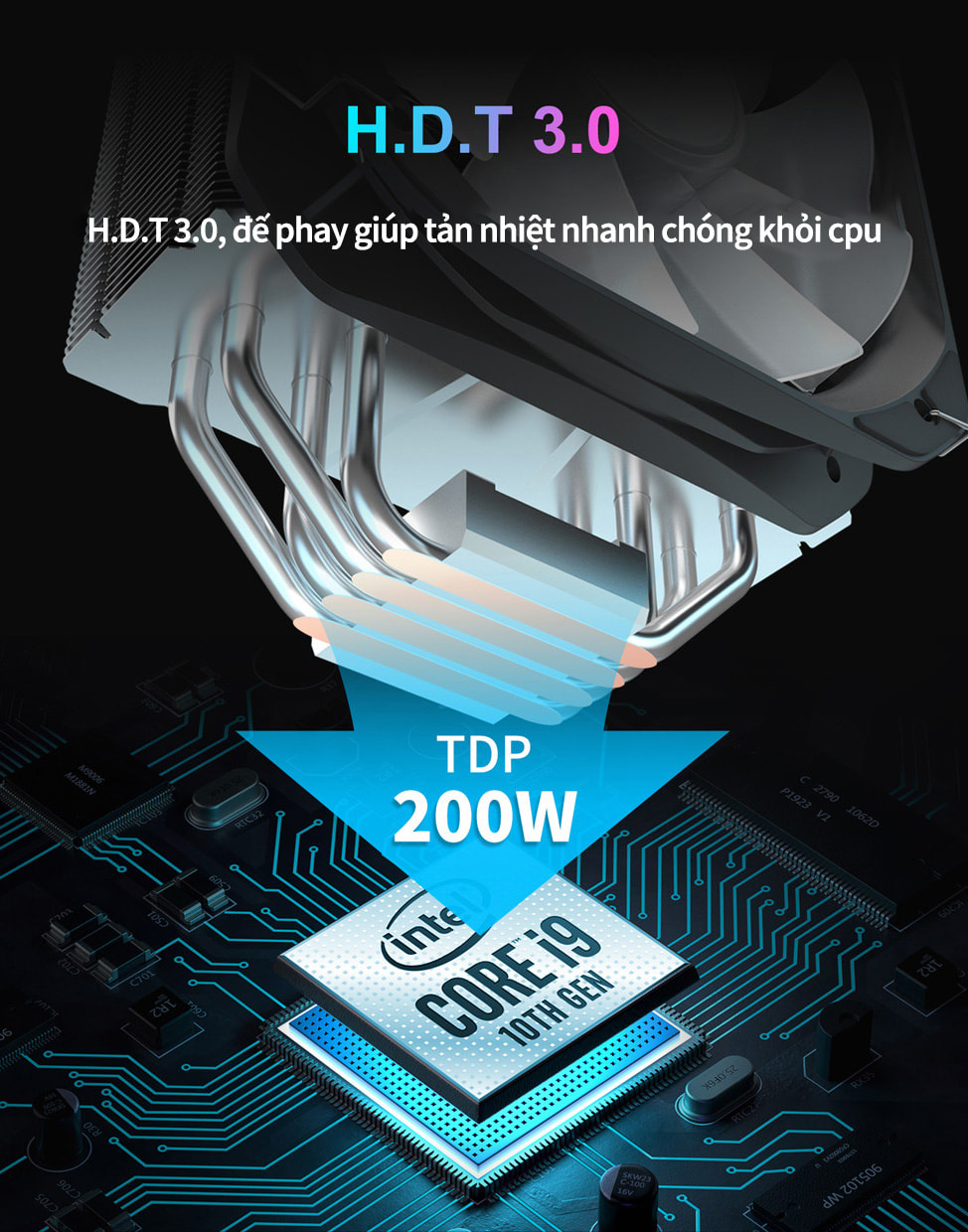 Review Tan Nhiet Khi PC Cooler Paladin 400 ARGB